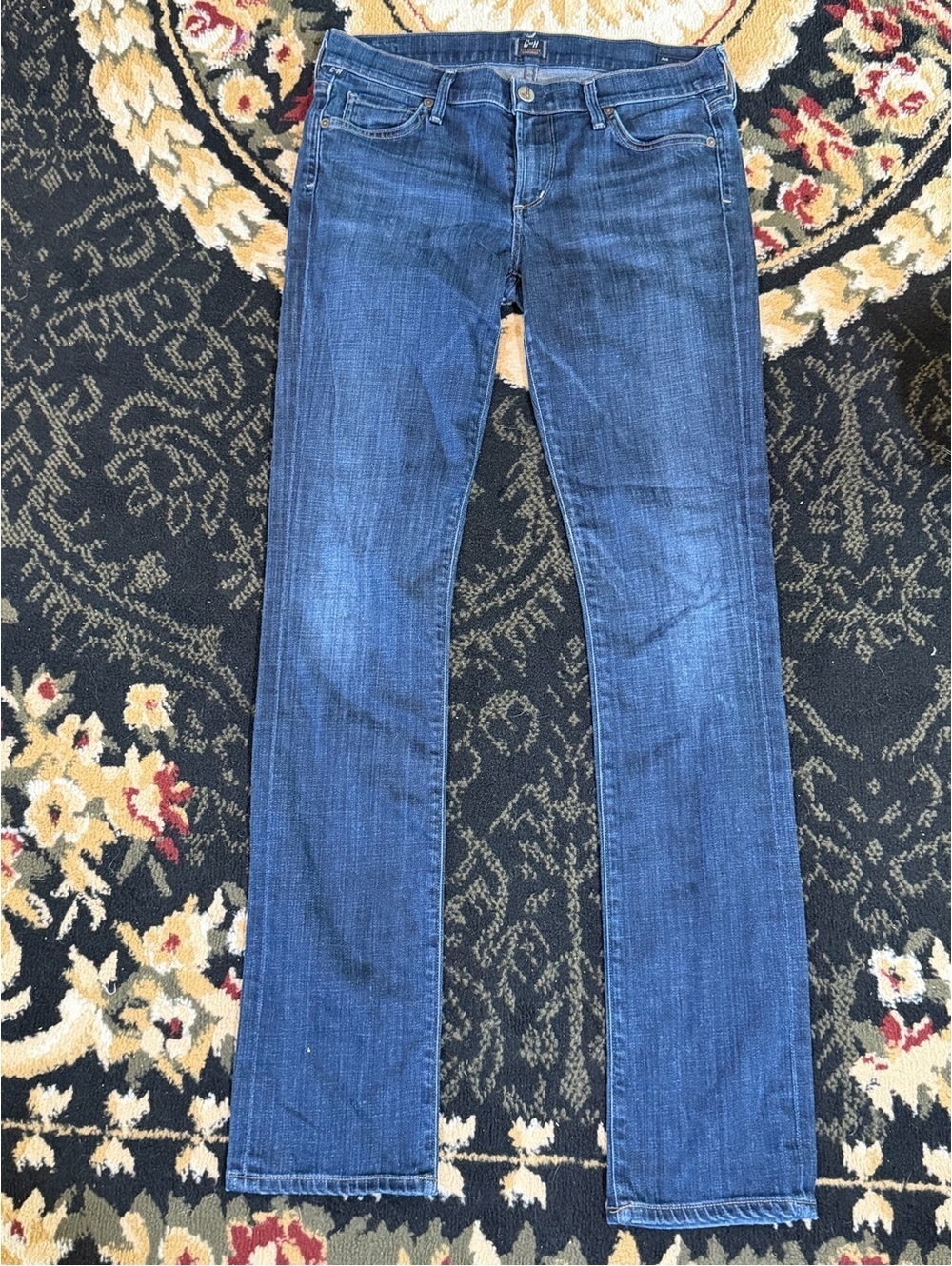 Citizens of Humanity Ava Slim Straight low rise Jeans